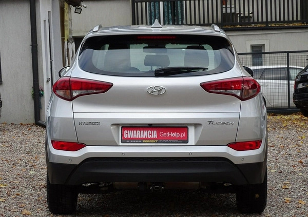 Hyundai Tucson cena 87900 przebieg: 52400, rok produkcji 2018 z Kościerzyna małe 352